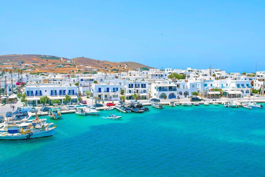 Antiparos isola delle Cicladi in Grecia