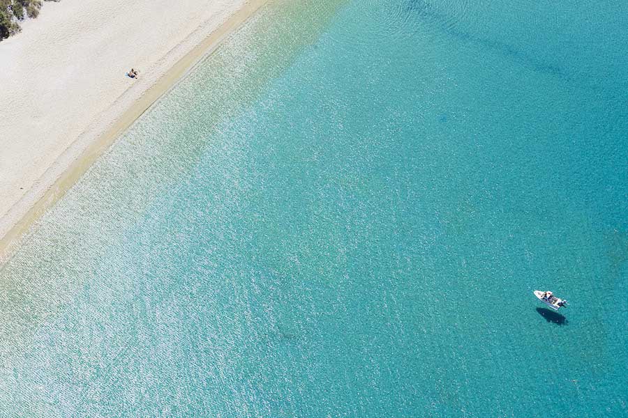 Naxos isola delle Cicladi in Grecia