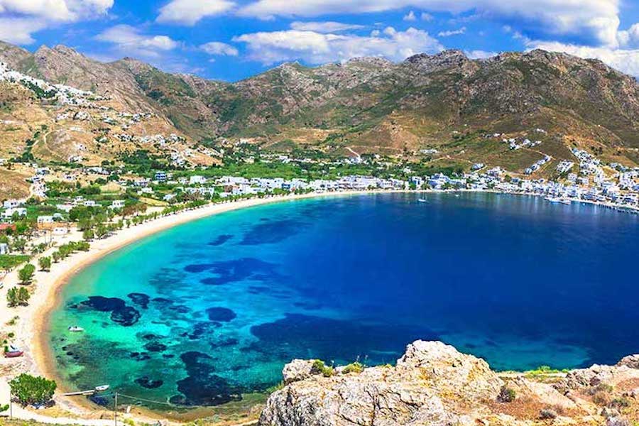 Serifos isola delle Cicladi in Grecia