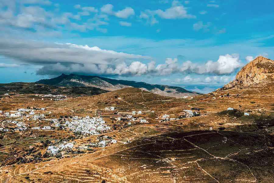 Tinos isola delle Cicladi in Grecia