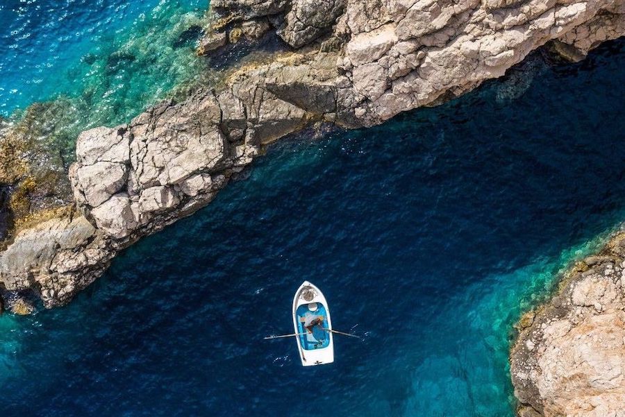 Halki Chalki isola del Dodecanneso in Grecia