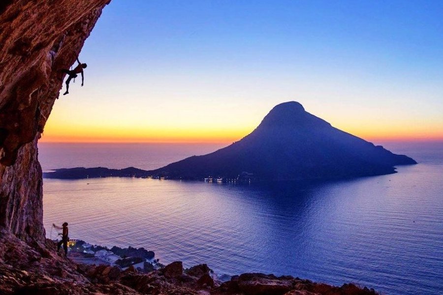 Kalymnos isola del Dodecanneso in Grecia