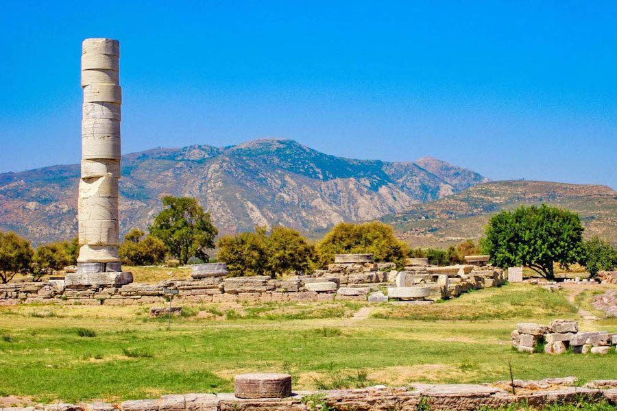 Samos isola dell'Egeo Orientale in Grecia