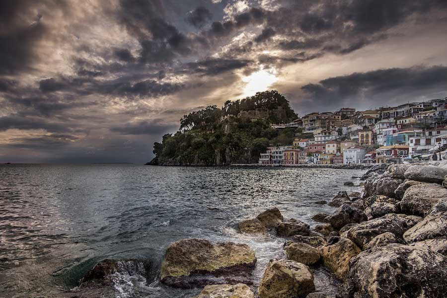 Parga mar Ionio in Grecia