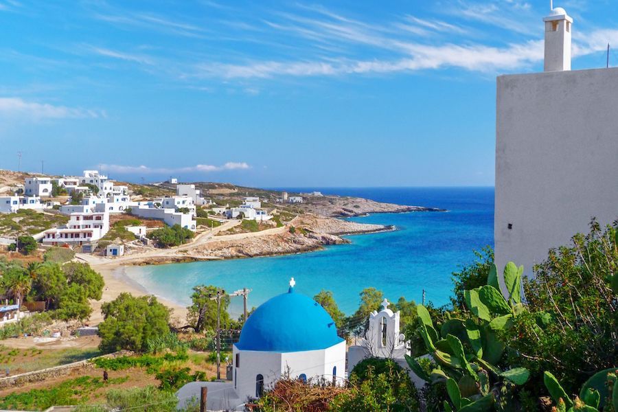 Donoussa Donousa isola delle Piccole Cicladi in Grecia