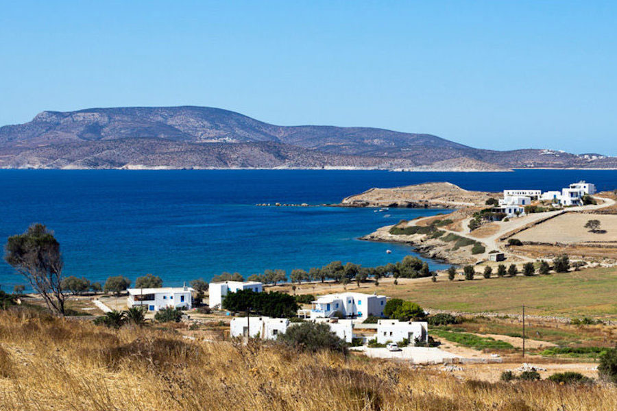 Schinoussa Schinousa isola delle Piccole Cicladi in Grecia