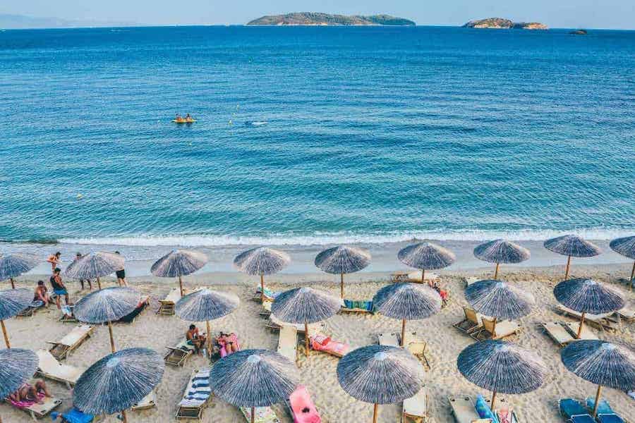 Skiathos isola delle Sporadi in Grecia